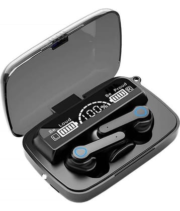 Neo M19 EAR BUDS Type C True Wireless (TWS) On Ear 4 Hours Playback Active Noise cancellation IPX4(Splash & Sweat Proof) Black