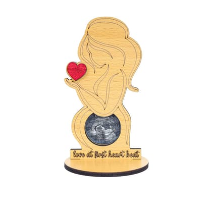 The Baby First Box Baby Ultrasound Photo Frame Sonogram Picture Frame Pregnancy Gift Baby Announcement Keepsake for Couples New Moms Dads