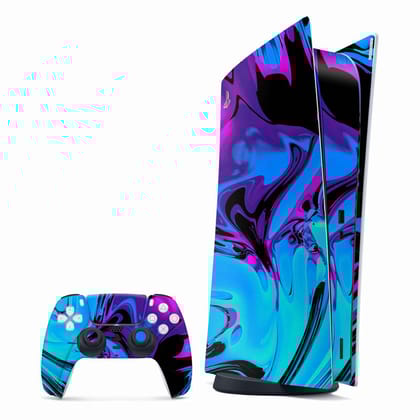 Blue Mercury PlayStation Skin