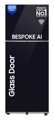 Samsung 419 L, 2 Star, Digital Inverter, Frost Free Double Door, WiFi Enabled Bespoke AI Refrigerator (RT45DB6A4B22HL, Clean Black) Samsung 419 L, 2 Star, Digital Inverter, Frost Free Double Door, WiFi Enabled Bespoke AI Refrigerator (RT45DB6A4B22HL, Cle