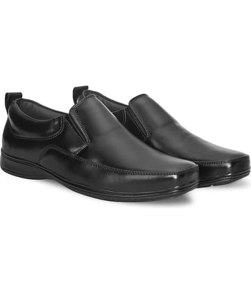 Fashion Victim - Black Men's Slip On Formal Shoes