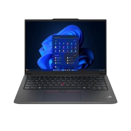Lenovo ThinkPad E14, AMD Ryzen 5 7535HS, 16GB RAM, 512GB SSD, WUXGA IPS 14 (35.56cm), Windows 11 Home, Office 2024, Black, 1.42Kg, 21M3S0AJ00, Fingerprint, Backlit, 300 Nits, 1Y Onsite, Laptop Lenovo ThinkPad E14, AMD Ryzen 5 7535HS, 16GB RAM, 512GB SSD,