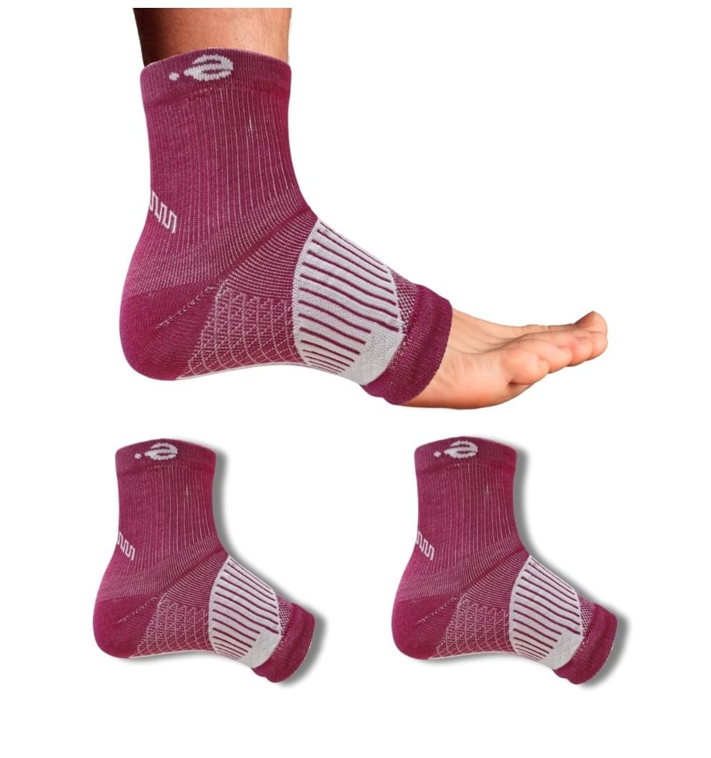 3_Pair Set Unisex Casual Cotton Printed Ankle Length Support Socks (Multicolor)-PID63416