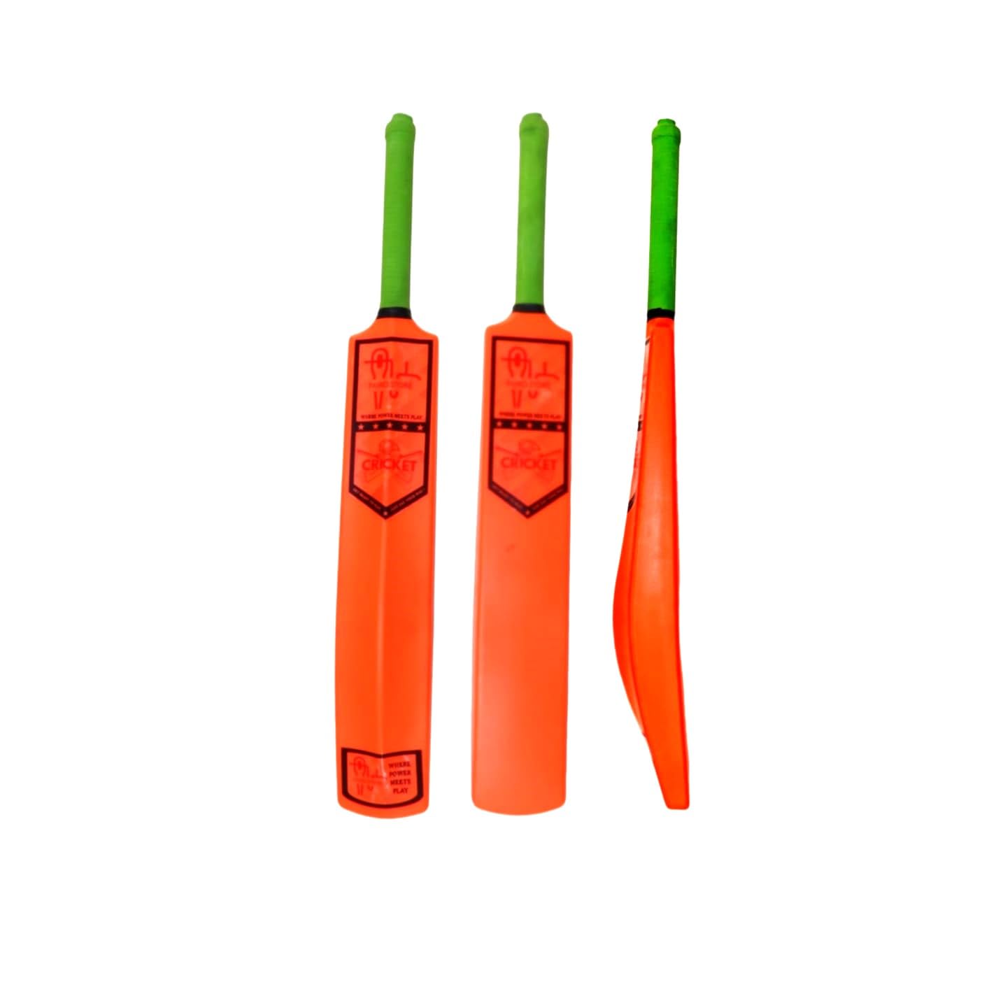 FAIRO.STORE Heavy Duty Plastic Cricket Bat, Full Size (34� X 4.5�inches) Premium Bat for All Age Groups � Kids/Boys/Girls/Adults (Red)
