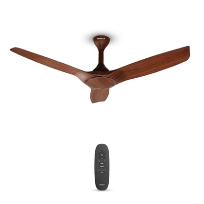Havells Stealth Air BLDC Wood 1200mm Premium Ceiling Fan with 100% Pure Copper|5 Star Rating, Remote Controlled, Watt: 40|Air Flow: 245 cmm, Speed: 280 RPM, Free Installation, 2 year Warranty - Walnut Havells Stealth Air BLDC Wood 1200mm Premium Ceiling Fan with 100% Pure Copper|5 Star Rating, Remote Controlled, Watt: 40|Air Flow: 245 cmm, Speed: 280 RPM, Free Installation, 2 year Warranty - Walnut