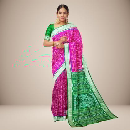 Special Ikat Bandha Sambalpuri Silk Saree