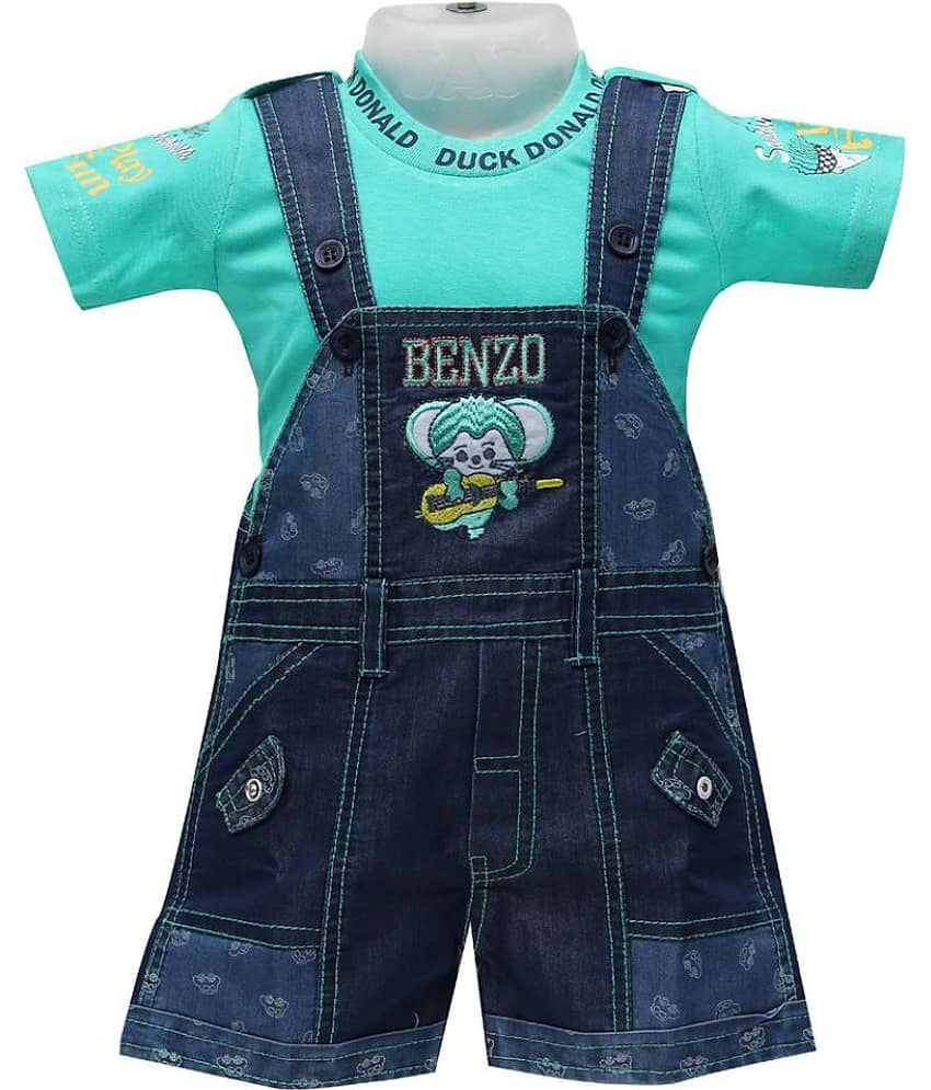 Balloons Unisex for Baby Cotton Blend Bodysuit ( Blue )