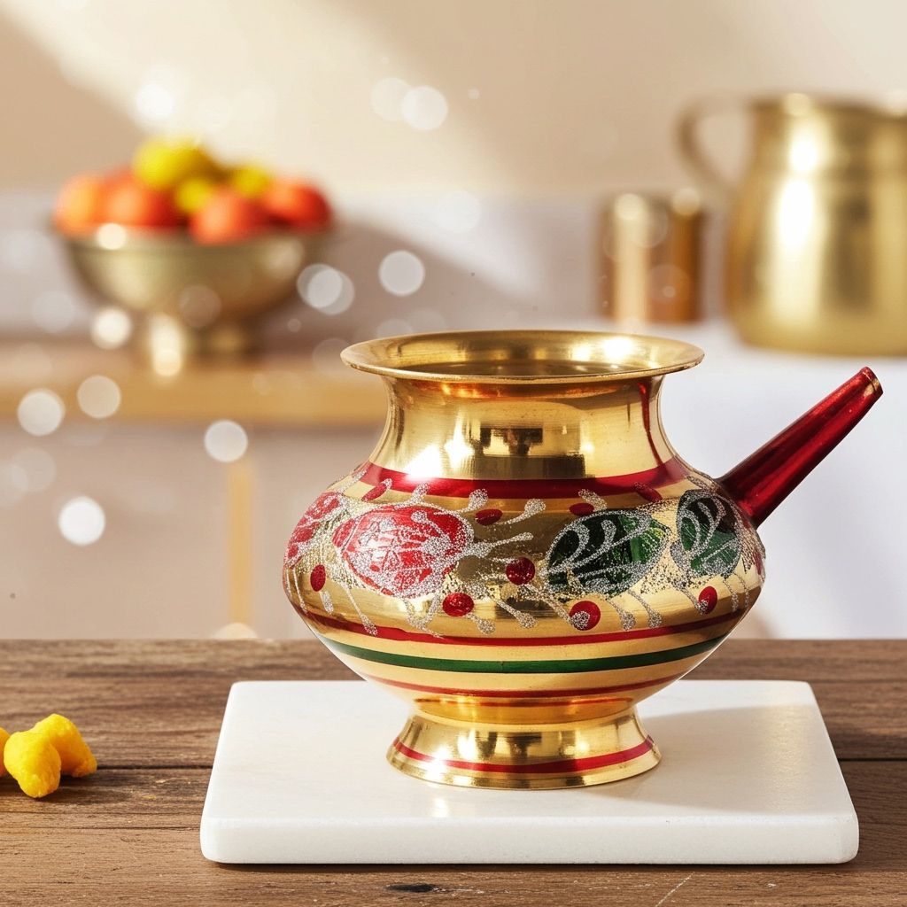 Brass Karwa Colour 10 , 300 ML (ZMAS309 F)