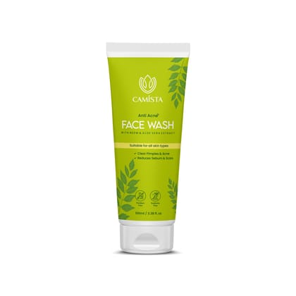 CAMISTA Anti Acne Face Wash with Neem & Aloe Vera Extract CAMISTA Anti Acne Face Wash with Neem & Aloe Vera Extract