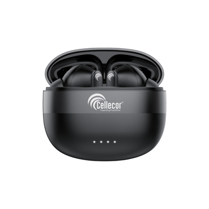 Cellecor BroPods CB03 Waterproof Earbuds With 30 Hours Playtime, Automatic Pairing, ENC Bluetooth-Black Cellecor BroPods CB03 Waterproof Earbuds With 30 Hours Playtime, Automatic Pairing, ENC Bluetooth-Black