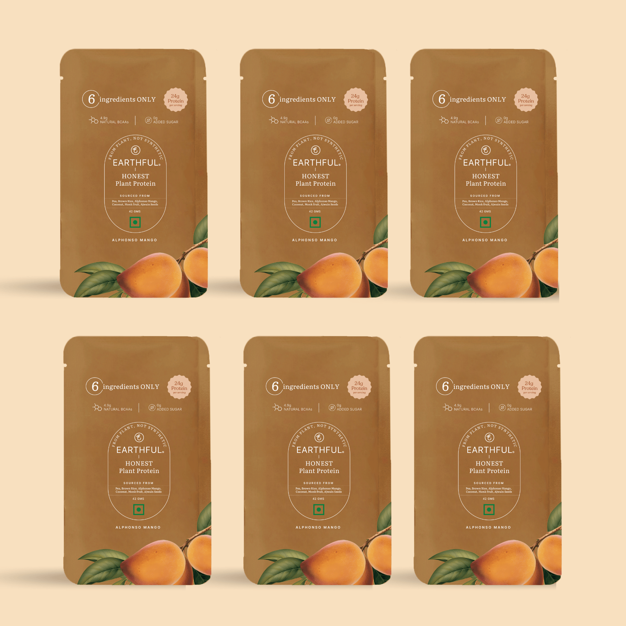Earthful Honest Plant Protein-Alphonso Mango
