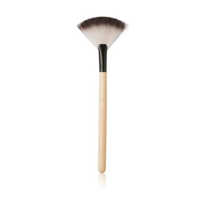 Elecsera Makeup Brush Professional Highlighter Fan Brush - Multicolor