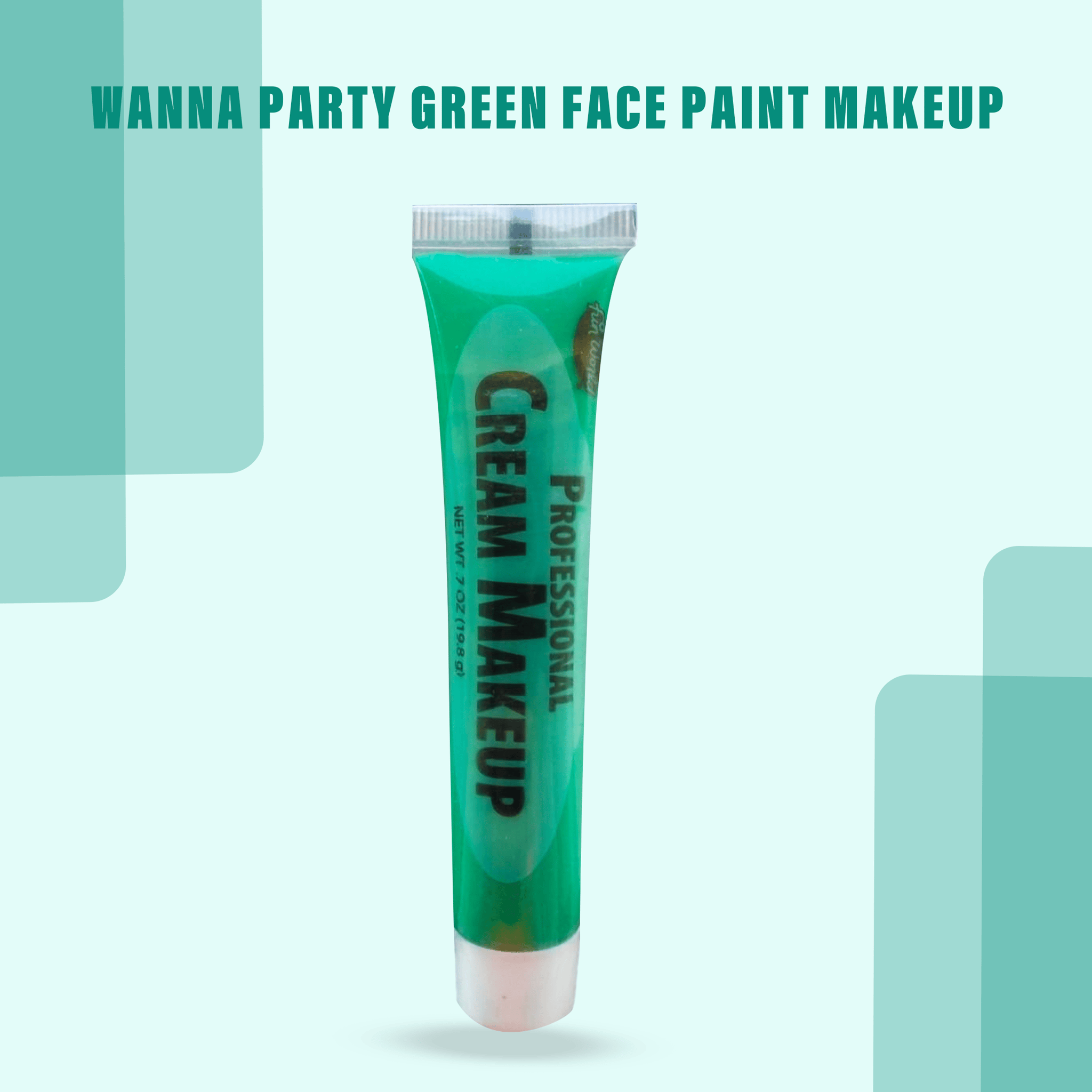 Green Face Paint Makeup - 1PC
