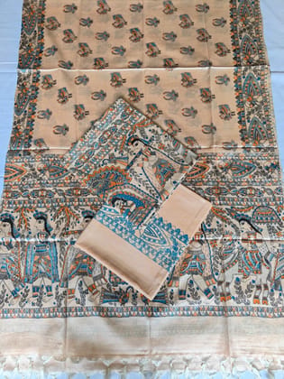 Khadi  silk full suit