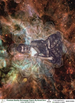 Brand Zero Premium Quality Decoupage Paper Pack of Two - Design Code: BZPQDP10138