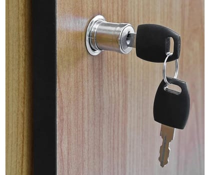 Adison Push Lock For Wardrobes Drawers Stainless Steel Pack Of 2 Pcs With 2 Keys