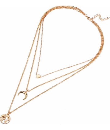 Scintillare by Sukkhi - Gold Alloy Necklace ( Pack of 1 )