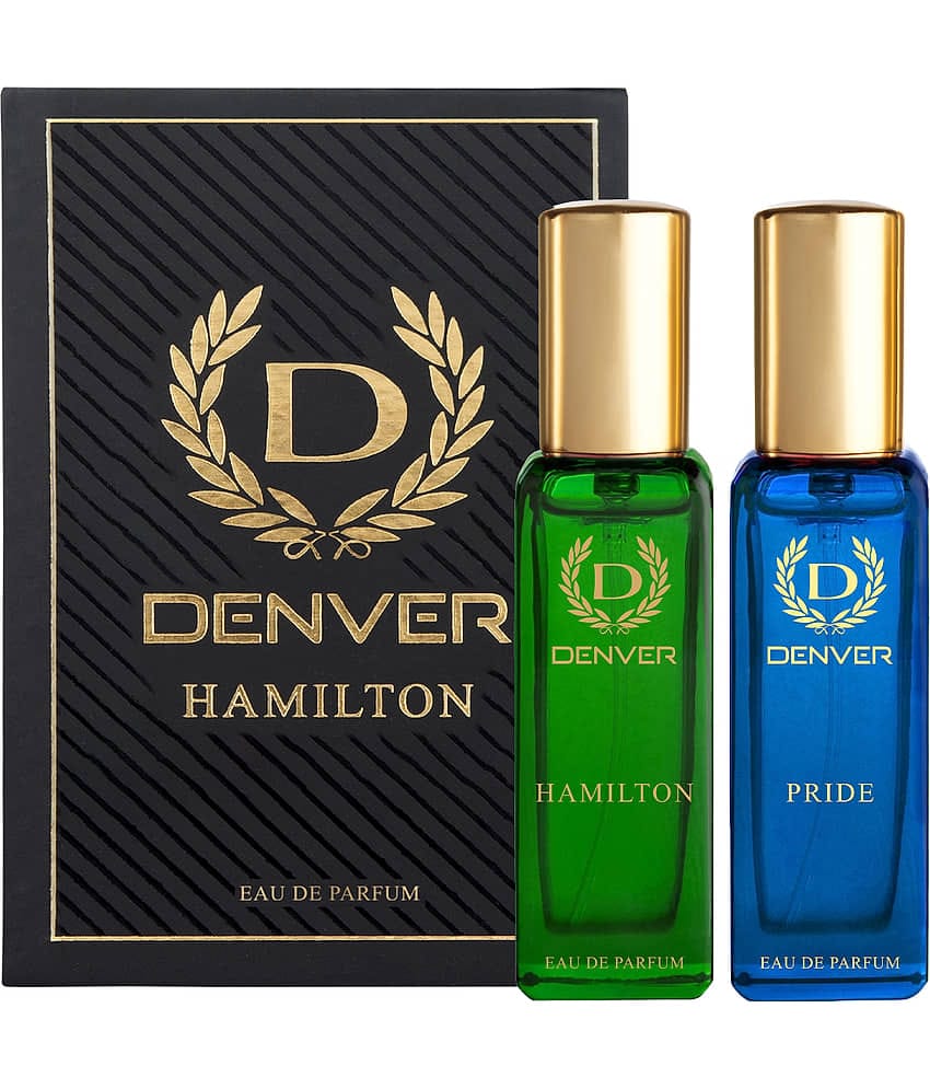 DENVER Hamilton & Pride Perfume Long Lasting Eau de Parfum For Men 20 ml Each (Pack of 2)