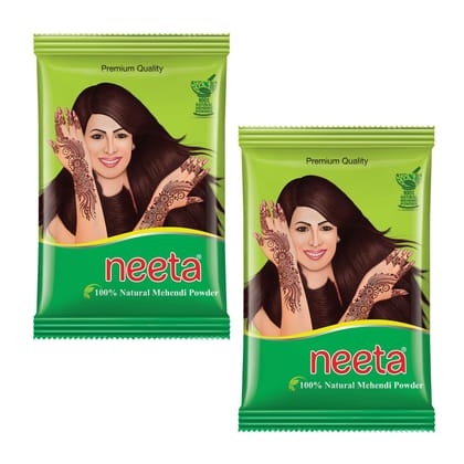 Neeta Mehendi Powder 500g Pack of 2, 100% Natural Henna Mehandi Powder for Hair, Hand & Feet Neeta Mehendi Powder 500g Pack of 2, 100% Natural Henna Mehandi Powder for Hair, Hand & Feet