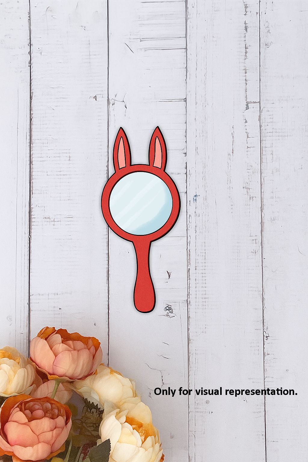 Dbeautify's DIY Bunny Ears Hand Mirror for Kids