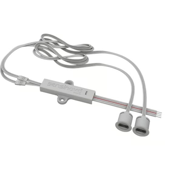 Wardrobe sensor Series E15 DD Wardrobe Sensor, Dual Mode Door Sense and Wave Switch, 2 Year Warranty, 100cm Cable Length, 12V/24V DC