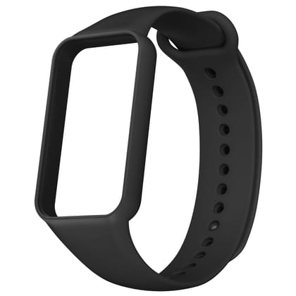 Tobfit Waterproof Replacement Watch Bands Straps For Amazfit Band 7 / Amazfit Band 7 Strap/Band/Bracelet/Belt (Black) Tobfit Waterproof Replacement Watch Bands Straps For Amazfit Band 7 / Amazfit Band 7 Strap/Band/Bracelet/Belt (Black) - Black / One Size