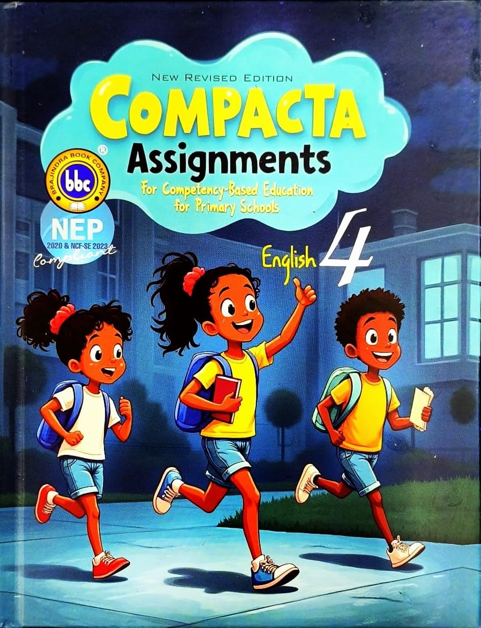 Compacta English Class 4th new edition for primary schools paperback 2026