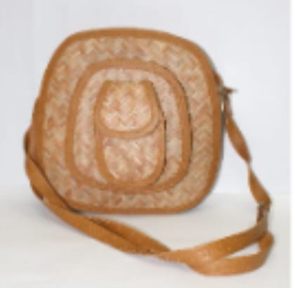Bamboo handicrafted sling Bag