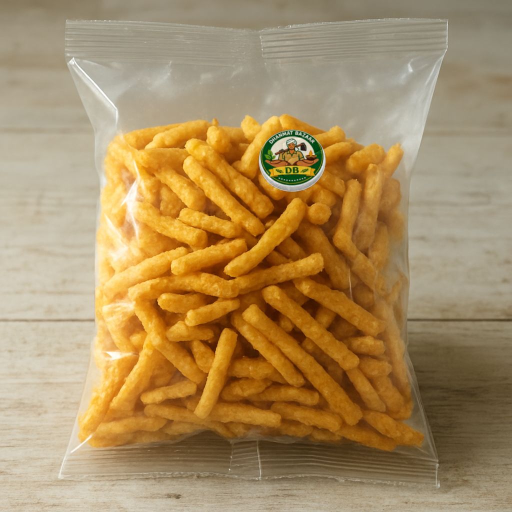 Dhanmat Bazaar's nimki - crunchy indian snack