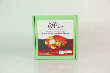 Resin Haladi Kumkum Platter
