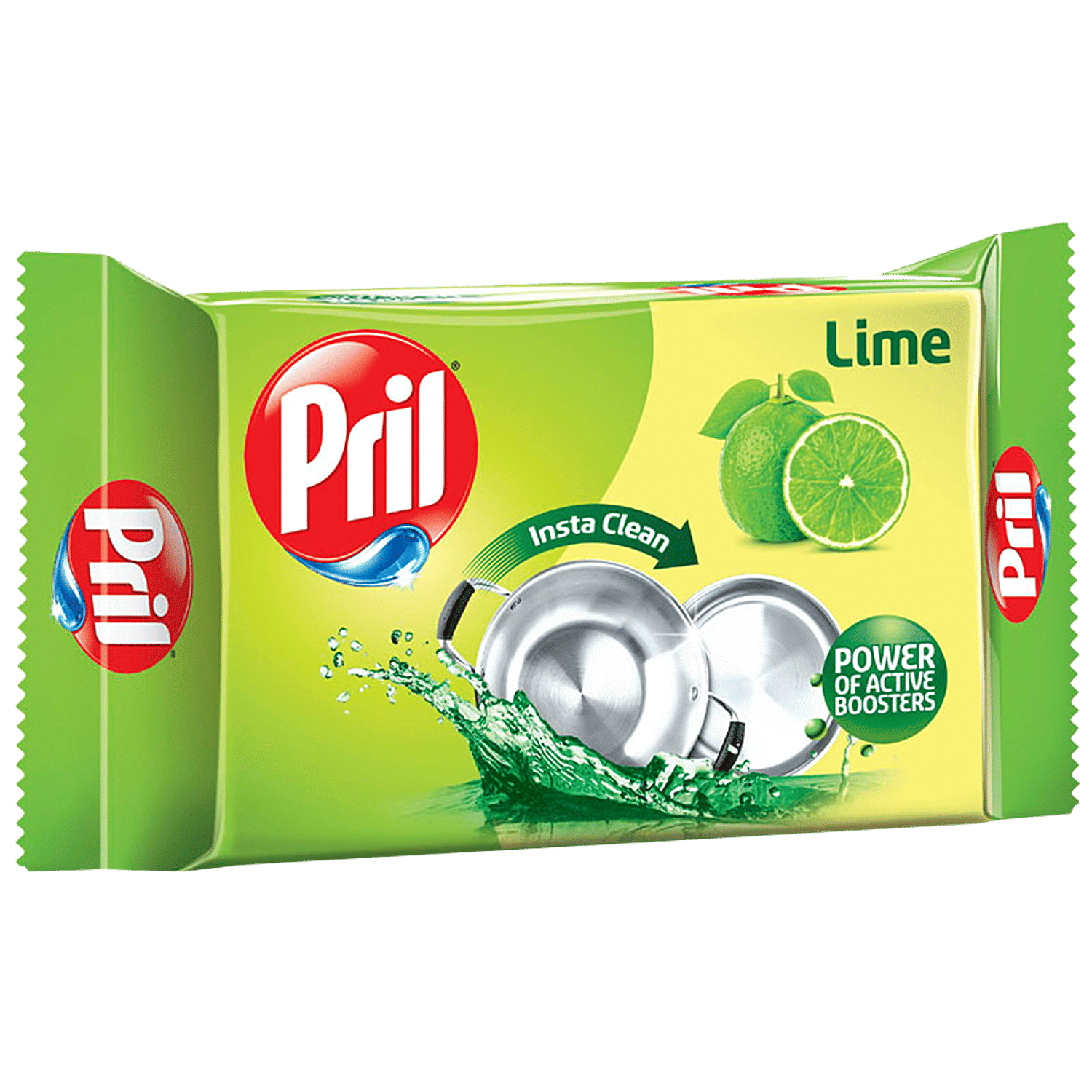 Pril Dishwash Bar - Lime & Vinegar, 400 G Pack
