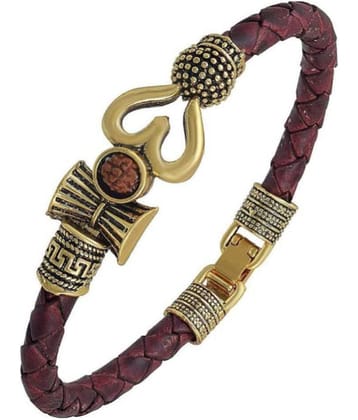 Om Rudraksh Damroo Kada (Pack of 1)