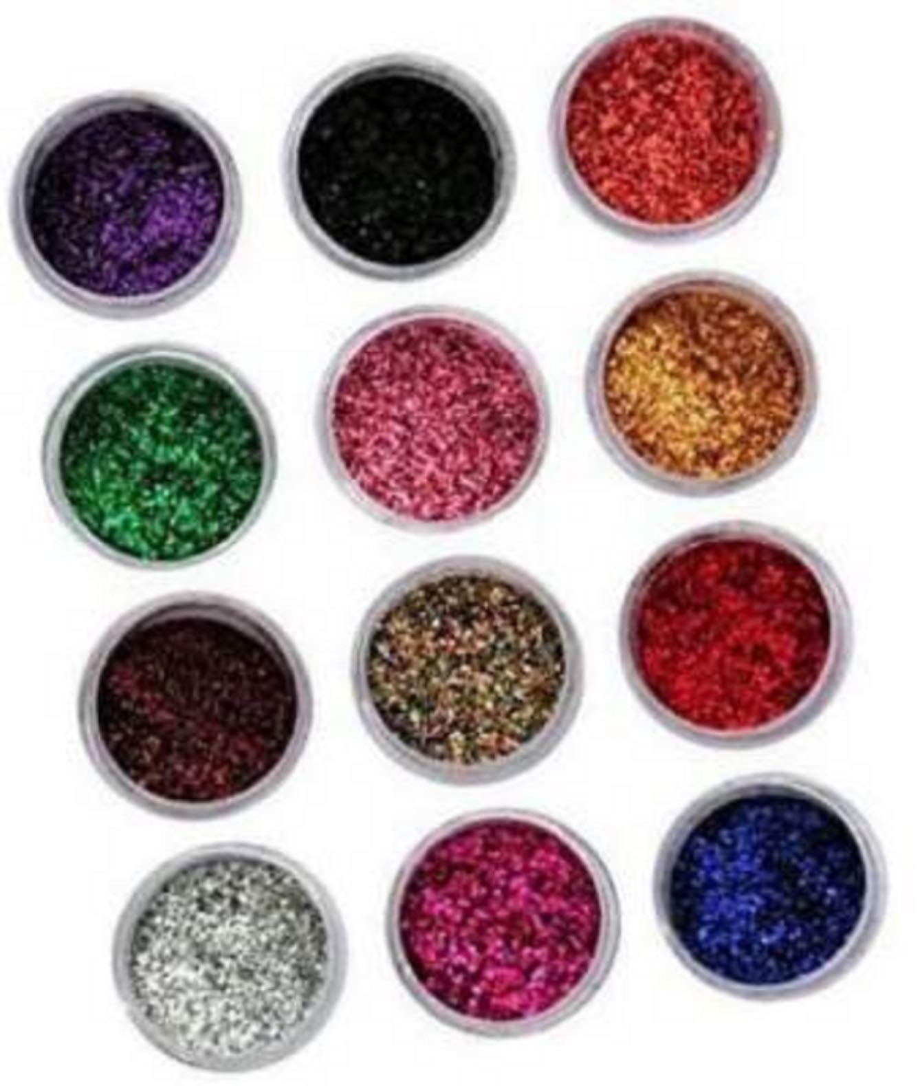 Elecsera Color Professional Ultra Shiny Glitter Eye shadow Palette (Multicolor)