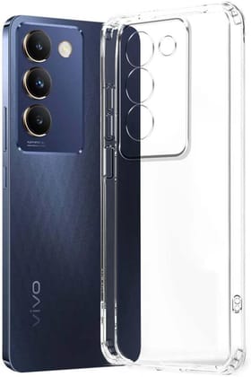 PLUGTECH TPU Ultra Hybrid Clear Camera Protection Back Cover Case for Vivo T3 5G,Vivo Y200E 5G