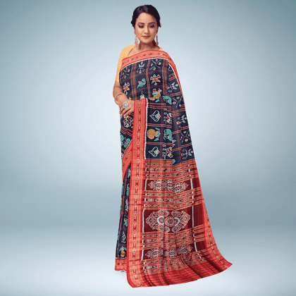 Nabakothi Khandua Silk Saree