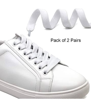 Sheppits White Nylon Durable 120cm Flat Lace