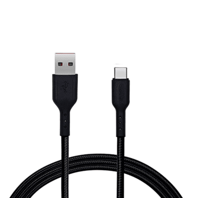 Champion USB to Type-C 3Amp Data Sync & Fast Charging Cable Braided for all Android & Type-C Devices (Black) Champion USB to Type-C 3Amp Data Sync & Fast Charging Cable Braided for all Android & Type-C Devices (Black)