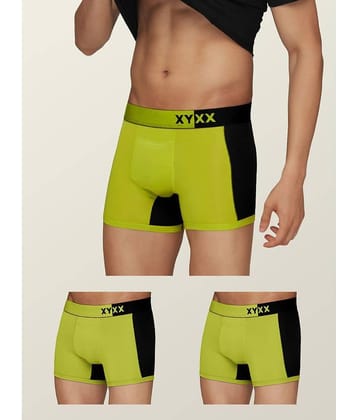 XYXX Pack of 3 Modal Trunks For Men's ( Multicolor )