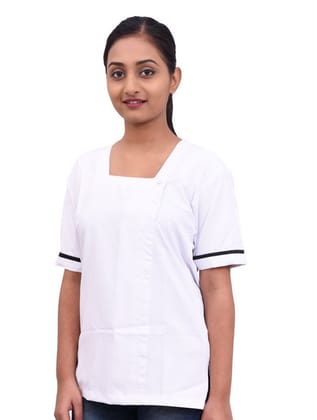 Ara White Unisex Scrub Suits