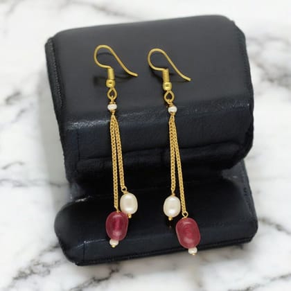 Sri Jagdamba Pearls Ancy Pearl Earrings For Women Girls