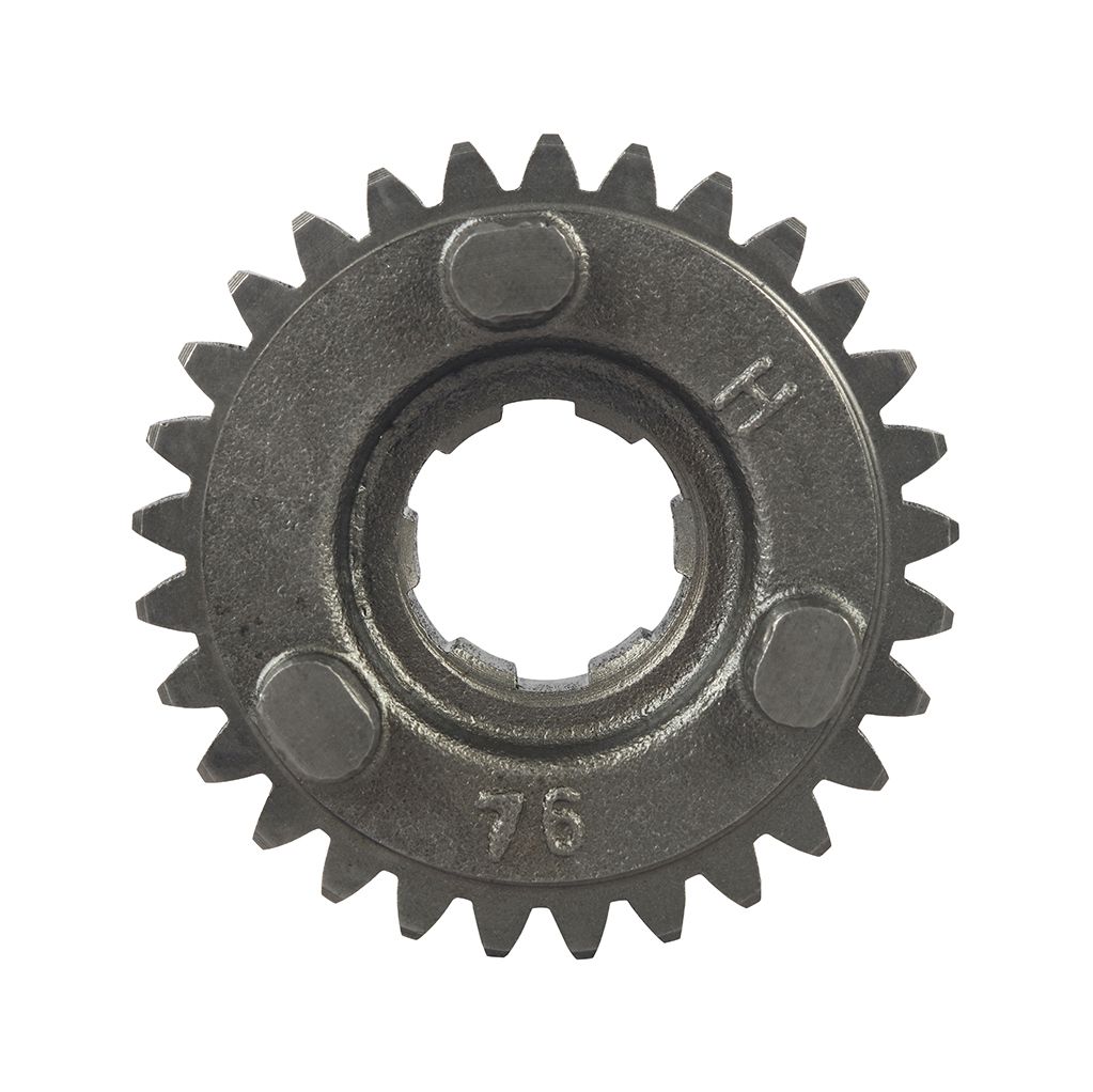 Hero Genuine Counter Shaft 2nd Gear (29 T) for HF 100, HF Deluxe, Splendor Plus & Passion Pro | Alloy Steel Durability | OEM Fit | Reliable Performance | Smooth Power Transfer | Easy Installation - 23441GB4770S
