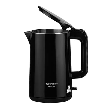 SHARP Electric Kettle 1.5 Liter I JAPAN QUALITY I Double Layered Stainless Steel Quick Boiling+Dry-Boil Protection I Auto Cut Function