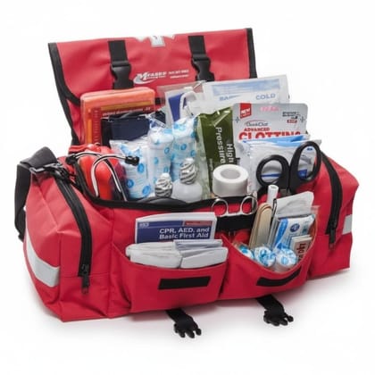 Professional Emergency Trauma Response First Aid Kit