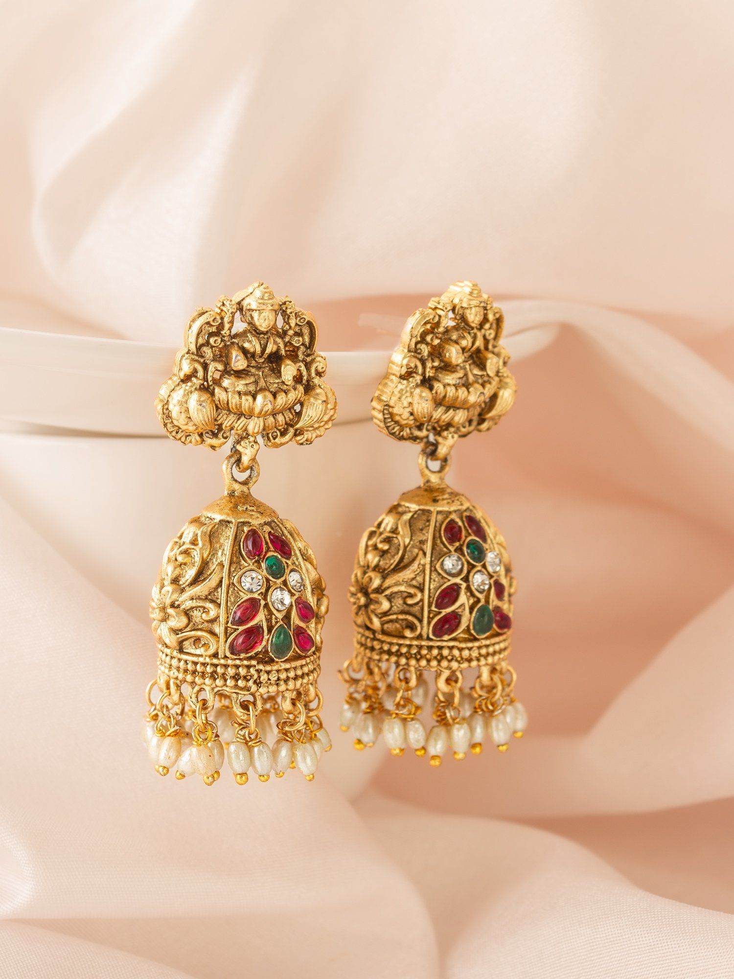 Morison Golden Charm Earrings The Perfect Blend of Beauty and Grace