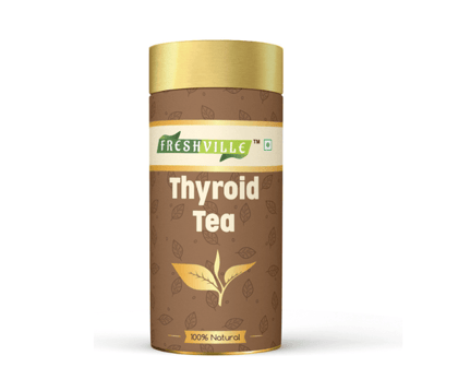 Freshville Thyroid Tea 1 Month Pack Supports Thyroid Health with Herbs 100gram
