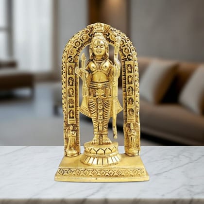 Brass Ram Lala Idol | Lord Ram Child Statue for Temple, Height : 5.2 Inch (BSMAS1717 X) Brass Ram Lala Idol | Lord Ram Child Statue for Temple, Height : 5.2 Inch (BSMAS1717 X)