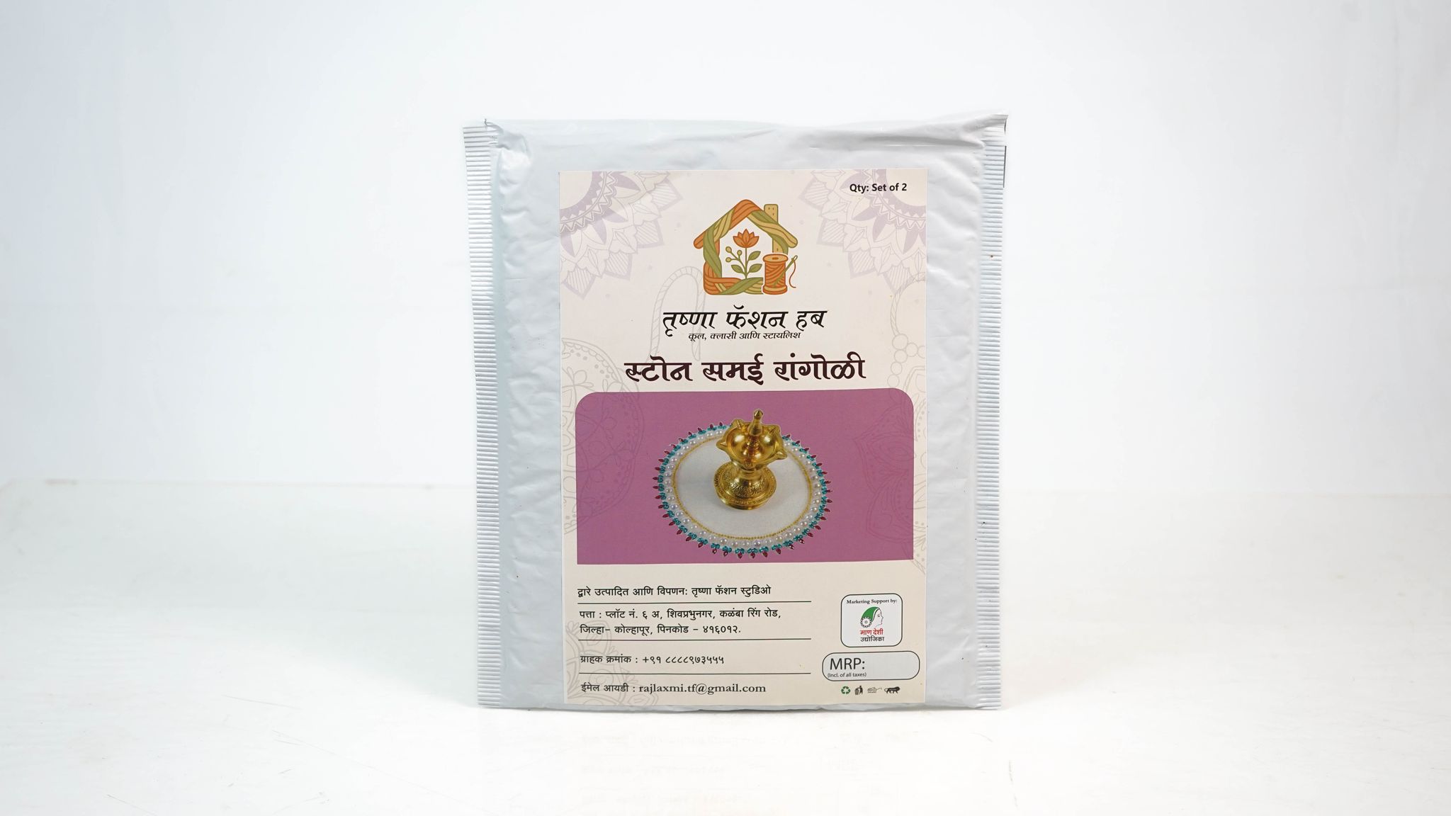 Stone samai rangoli 1 Set Each