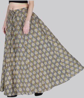 Sttoffa Grey Cotton Women's Ball Gown Skirt ( Pack of 1 )
