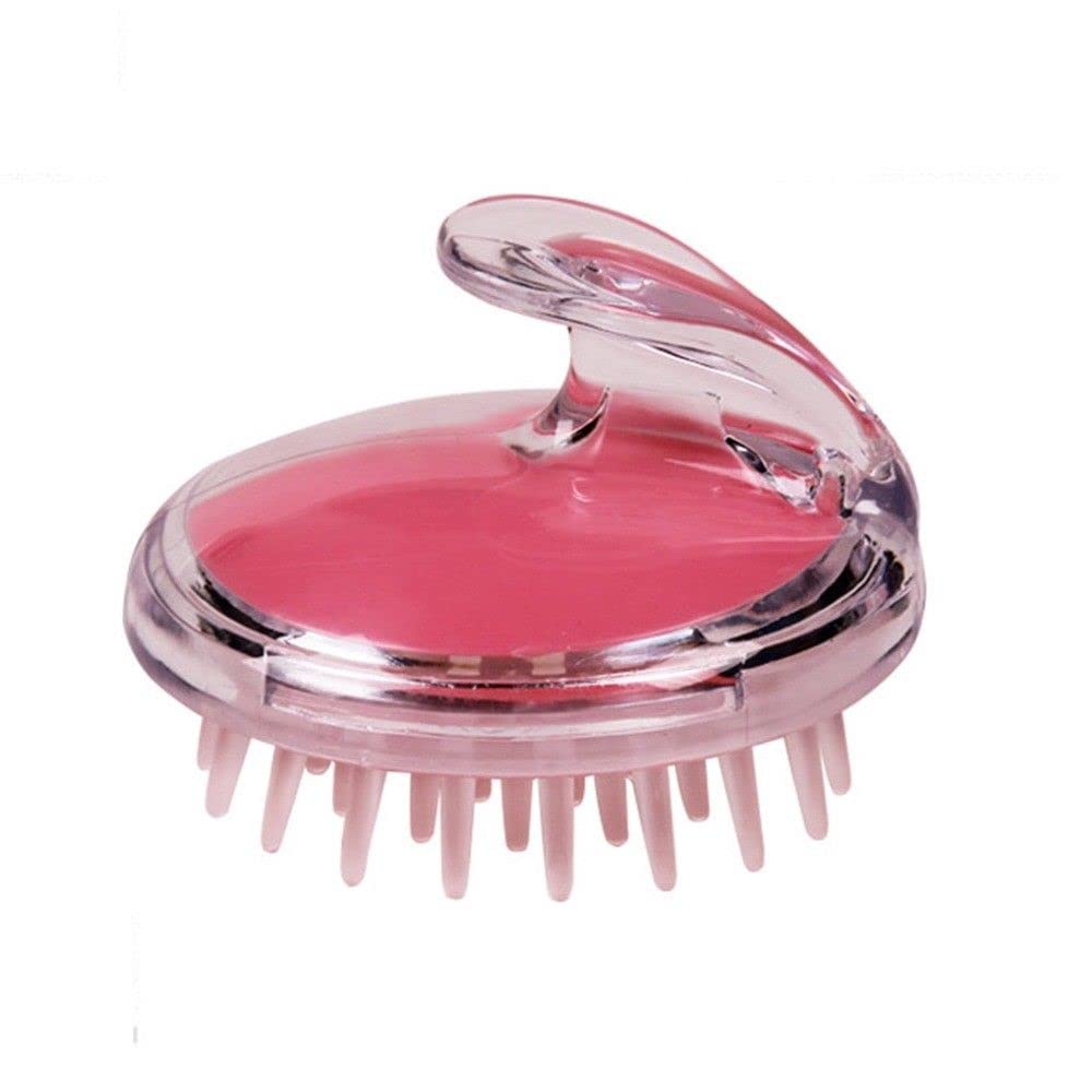 Elecsera Scalp Massager Exfoliator Shampoo Brush with Soft Silicone Bristles ()