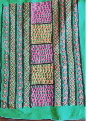 DRESS PATCHES EMB MULTI